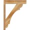 Ekena Millwork Olympic Block Rough Sawn Outlooker, Western Red Cedar, 6"W x 26"D x 34"H OUT06X26X34OLY05RWR - alternate 4